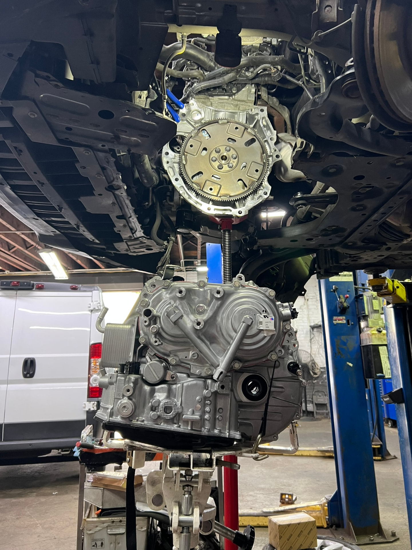Dropping a transmission