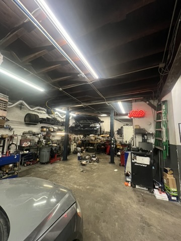 Inside the BAC Auto shop